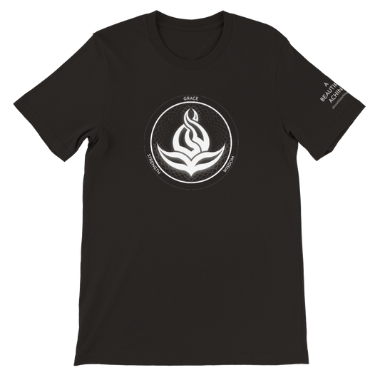 Men's/Unisex Fire Blossom T-Shirt - Black